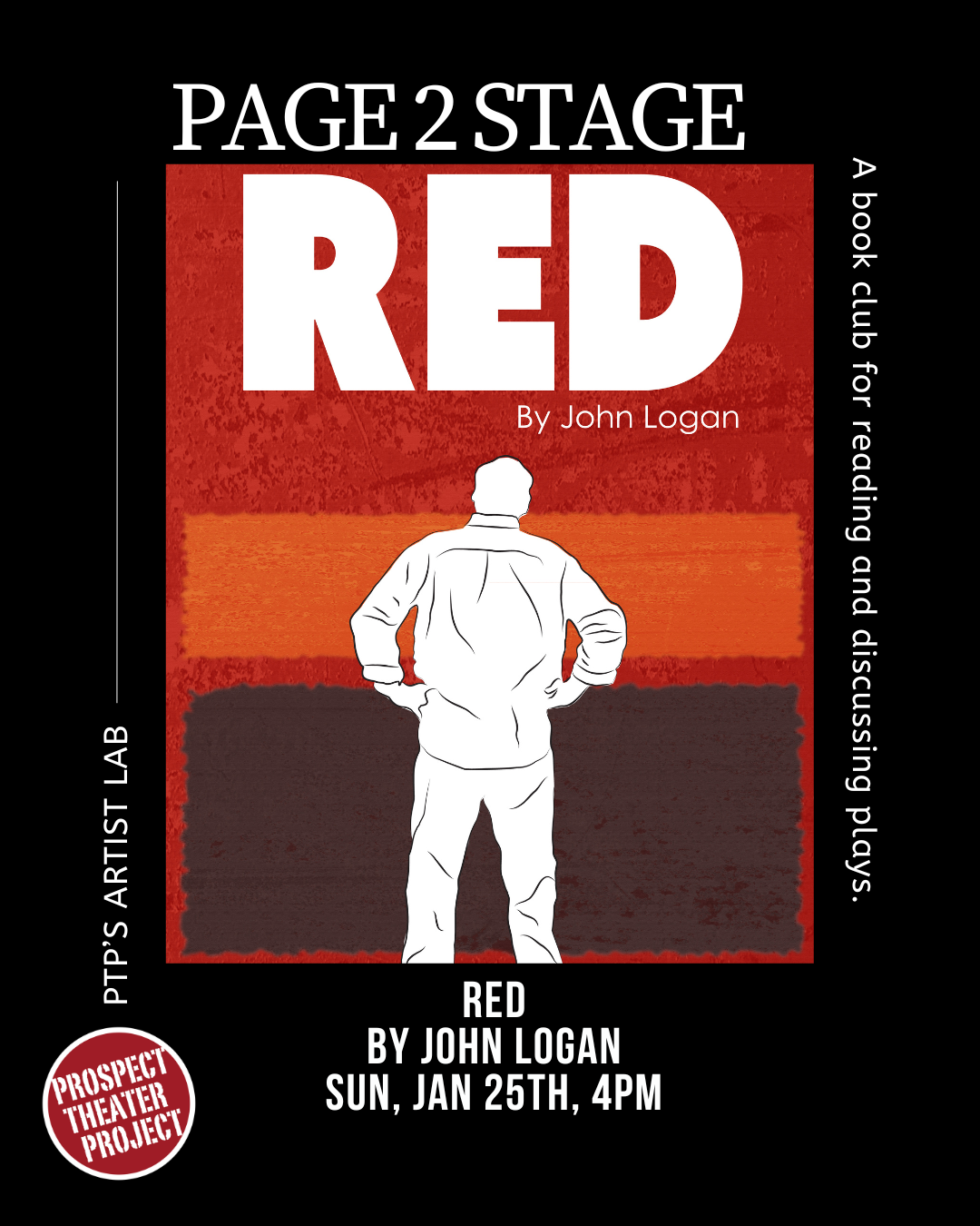 Page 2 Stage Flyer for One Act Play Festival 2025