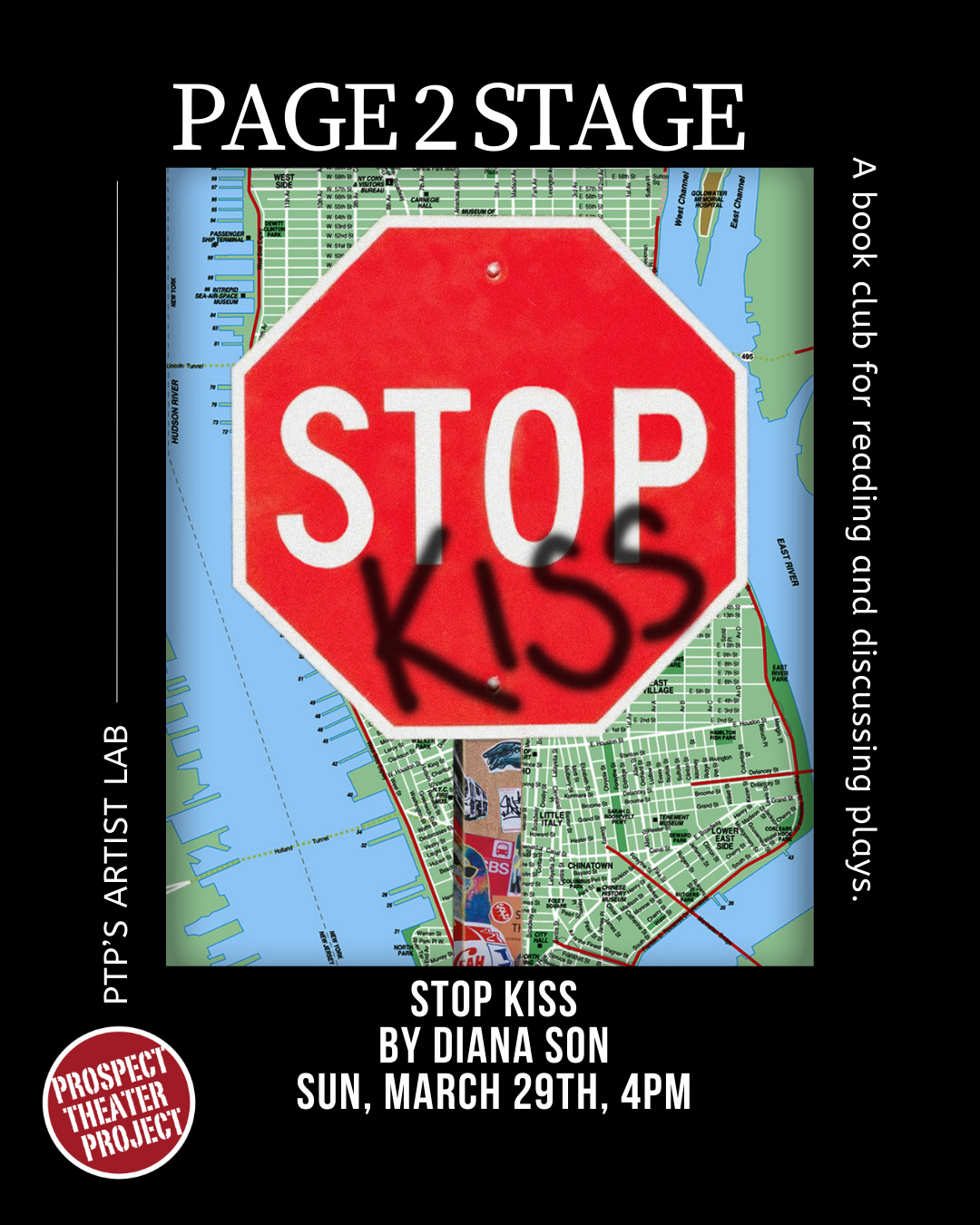 Page 2 Stage Flyer for One Act Play Festival 2025